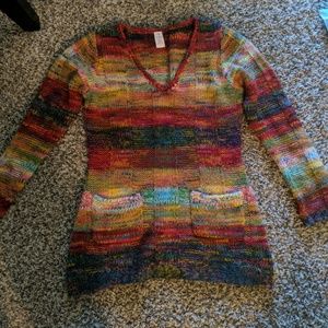 Multi color sweater